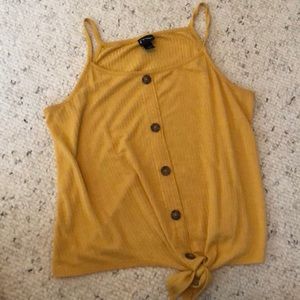 Mustard Yellow tank top